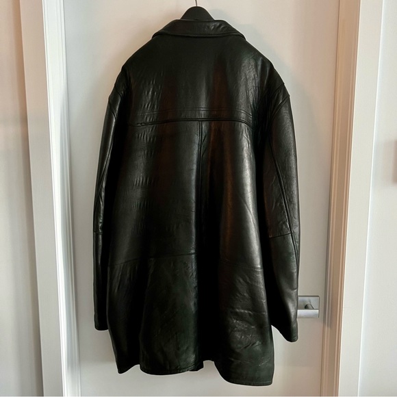Greg Norman Lined Leather Jacket - Picture 12 of 14